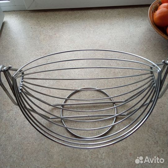 Фруктовница хром