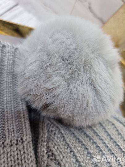 Женский комплект Шапка шарф перчатки Michael Kors