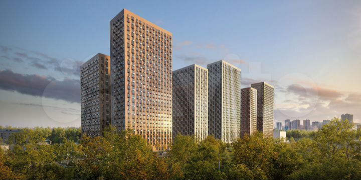 Квартира-студия, 23,6 м², 10/33 эт.