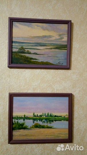 Картины маслом 25х30