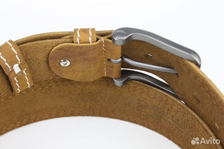 Мужской кожаный ремень 40 мм