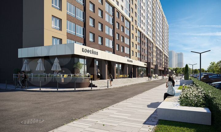 2-к. квартира, 40,2 м², 2/16 эт.