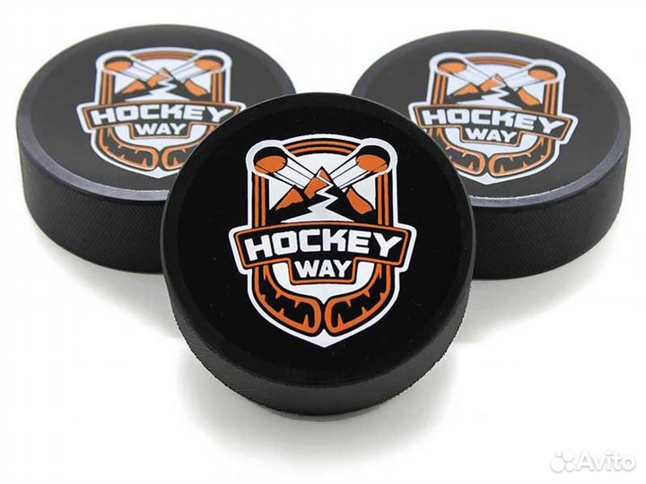 Хоккейная шайба с печатью