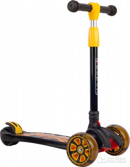 Самокат трехколесный sitis Flagship (2023) черно-ж