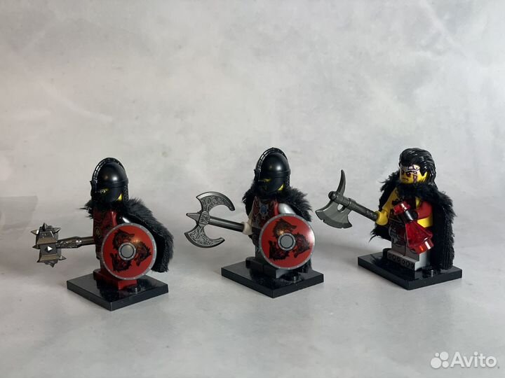 Lego Отряд Викингов Волков с берсерком