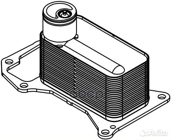 Радиатор масляный для а/м BMW X5 (E70) (07) /X6