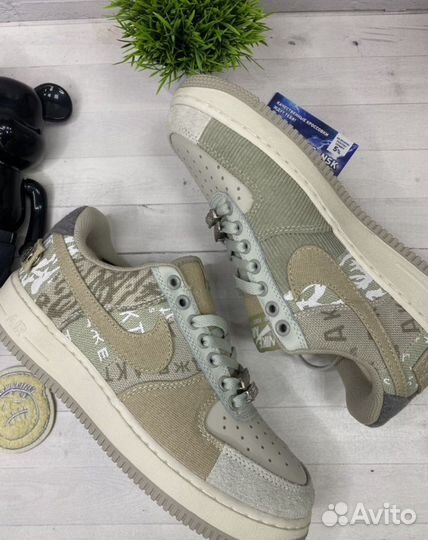 Кроссовки мужские зимние Nike air Force 1