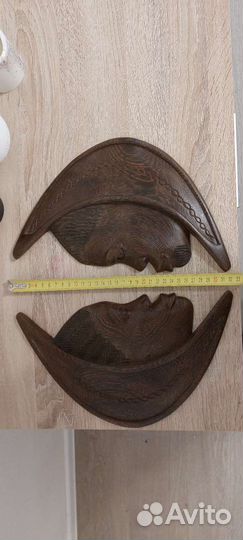 Африканские маски пара Конго 1990 годы