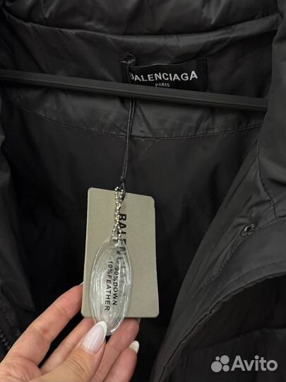 Пуховик balenciaga женский premium