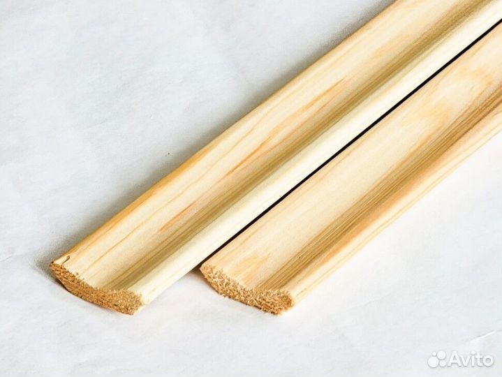 Плинтус деревянный бессучковый 45мм