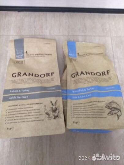 Корм для кошек Grandorf
