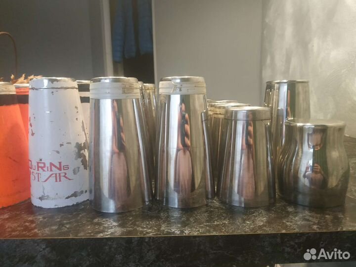 Шейкеры для бара Бостон с утяжелителями и классика