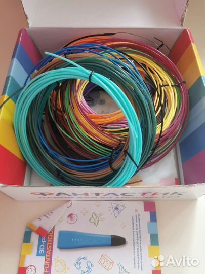 Пластик для 3d ручки