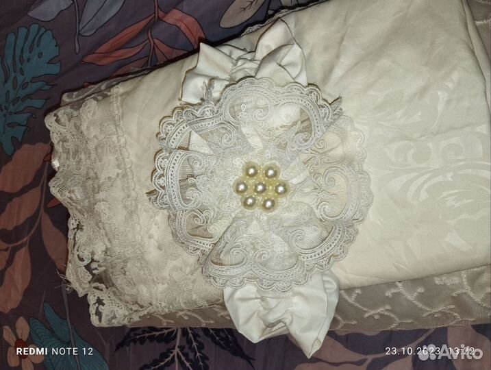 Конверт на выписку для девочки зима