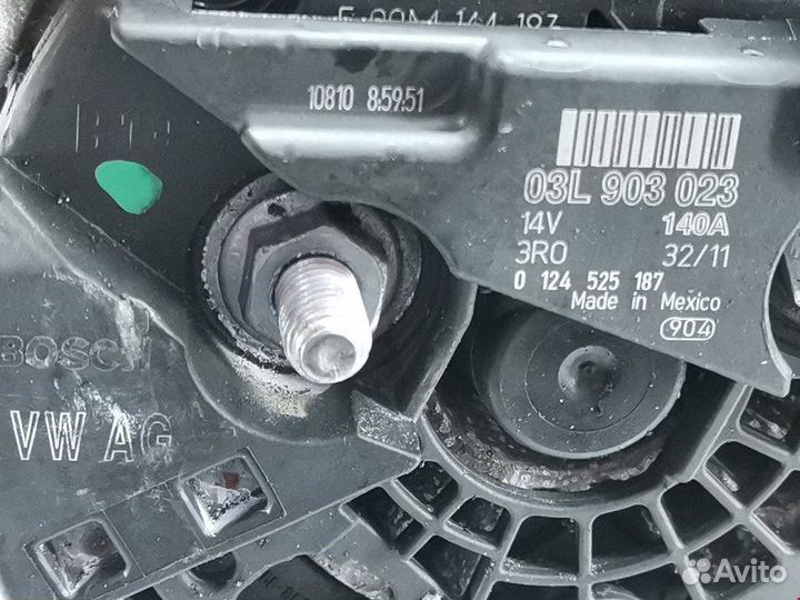 Генератор для Volkswagen Jetta 6 03L903023