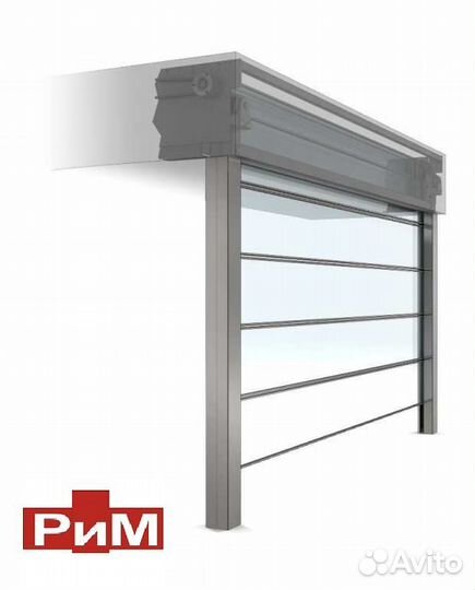 Рольставни прозрачные для беседки и веранды