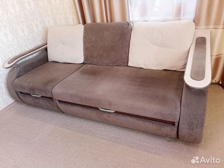 Диван с оттоманкой бу