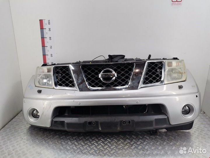 Бампер (ноускат) для Nissan Navara (D40)