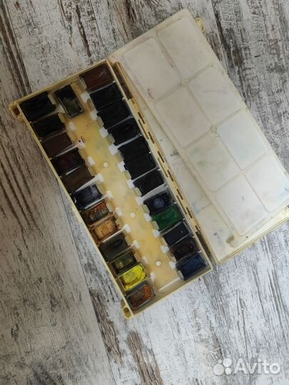 Акварельные краски СССР