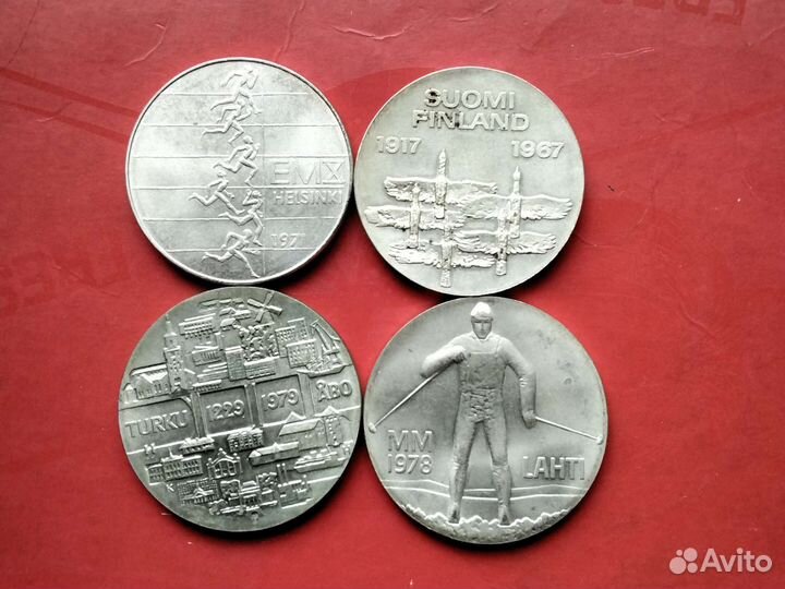 Иностранные монеты серебро