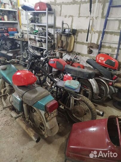 Разбор мотоциклы иж