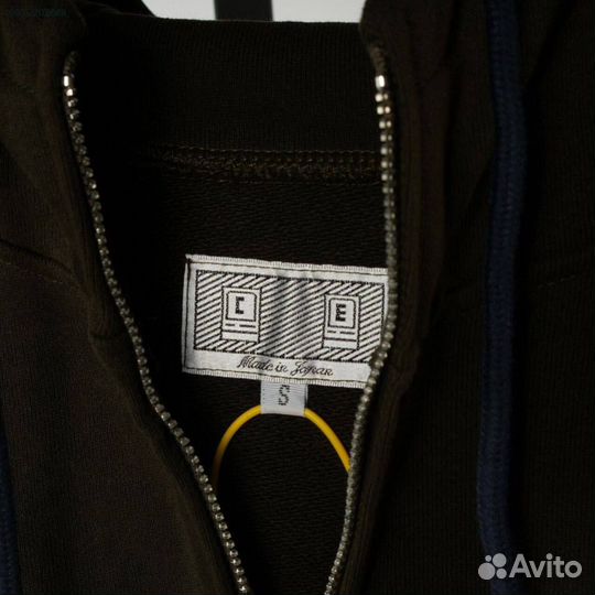 Зип-худи CAV empt черное