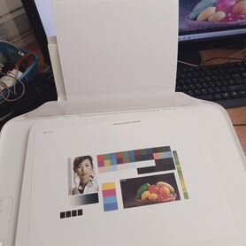 Рабочий принтер сканер цветной мфу HP 2130