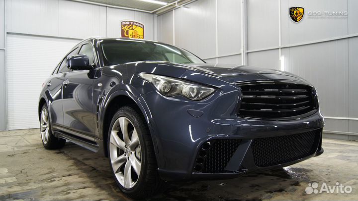 Тюнин обвес бампера на Infiniti FX QX 70