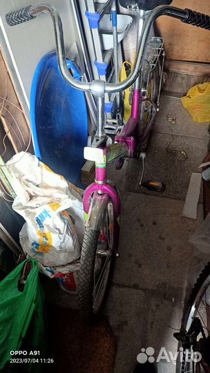 Детский велосипед 16