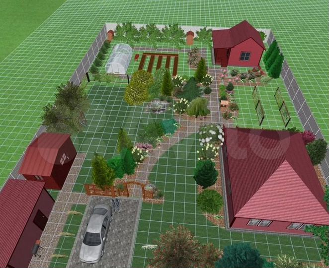 Дом 52,2 м² на участке 15 сот.