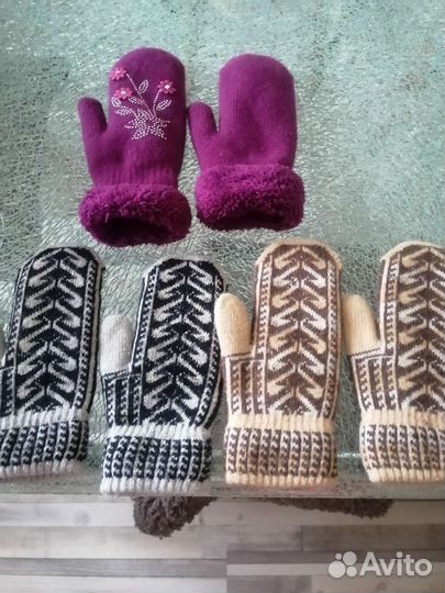 Варежки, перчатки жен