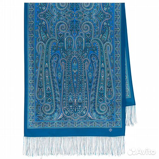 Шарф павловопосадский Зимняя пряность