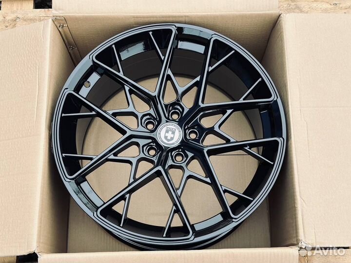 Hre r18 5-114,3 черный глянец