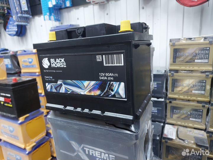Аккумулятор Black Horse 60Ач