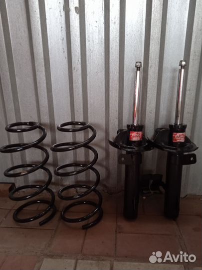 Стойки(каяба).рычаги, шаровые(новые), пружины