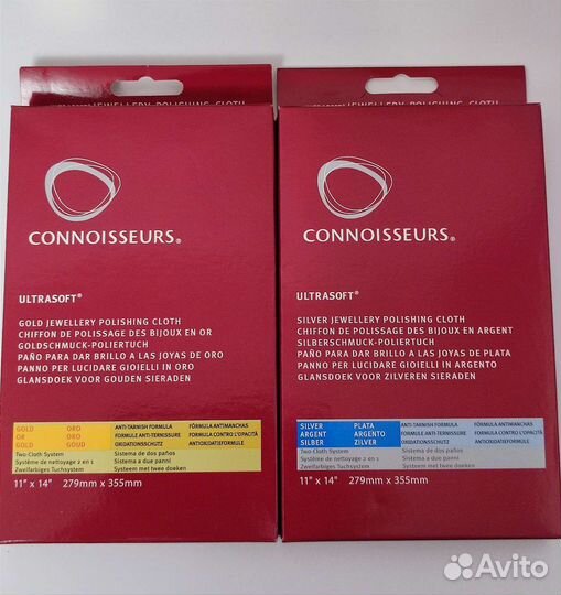 Connoi sseurs.Средства и салфетки для чистки юв