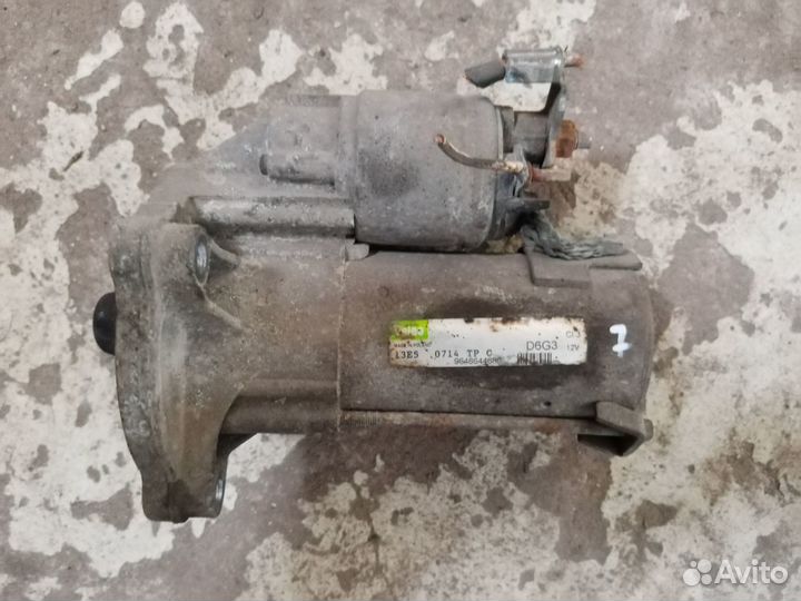 Стартер на Пежо 206 / 2009 год