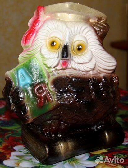 Копилка Сова с книгами