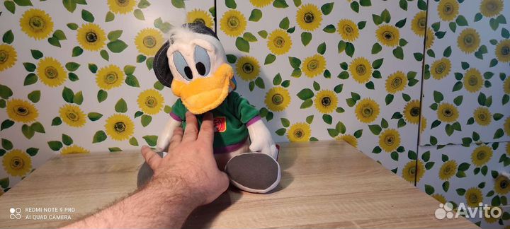 Мягкая музыкальная игрушка. Дональд Дак