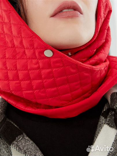 Платок стёганный тёплый