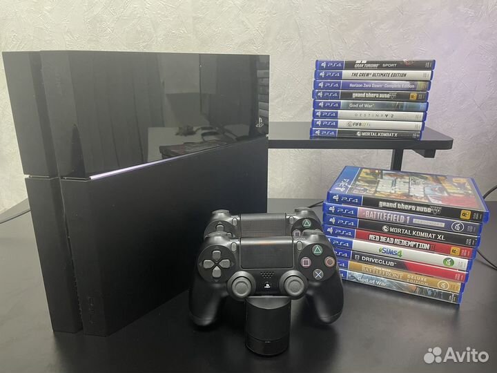 Sony playstation 4 fat 500 gb +игры +подписка