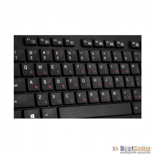 Клавиатура беспроводная sven KB-E5800W black