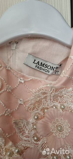 Платье для девочки 92