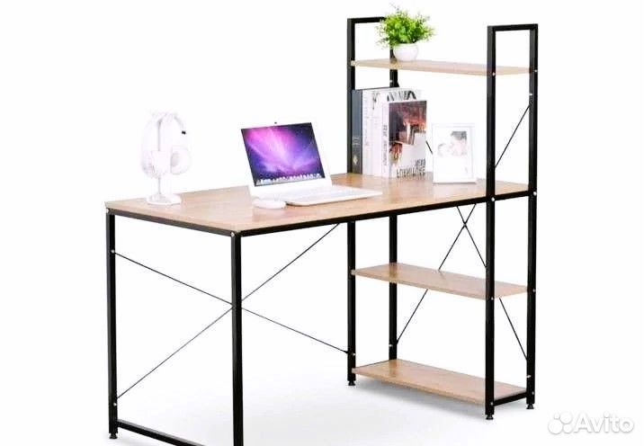 Стол со стеллажом, стол стеллаж
