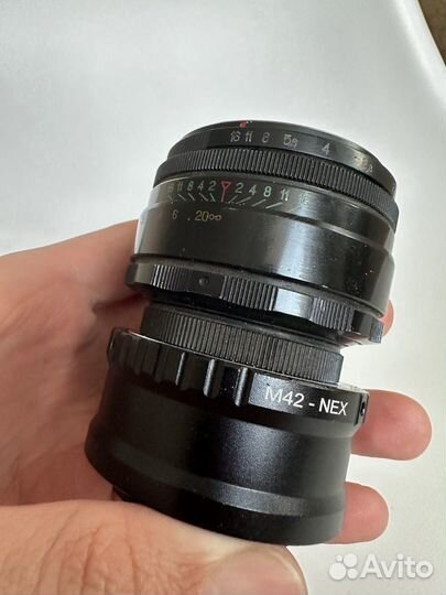 Объектив helios 44 2 sony E