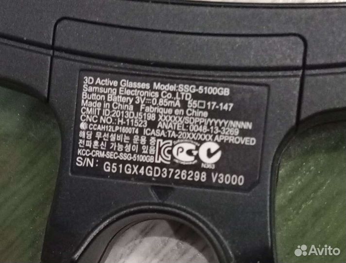 3d Очки samsung
