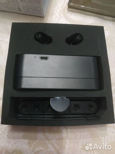 Наушники Sony WF-1000X, цвет черный