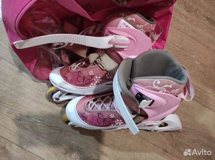 Роликовые коньки, 35-38, жг