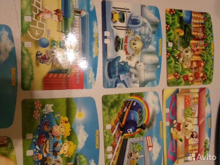 Детский карточный Компьютер на немецком языке