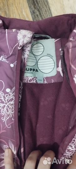 Зимний комбинезон для девочки huppa